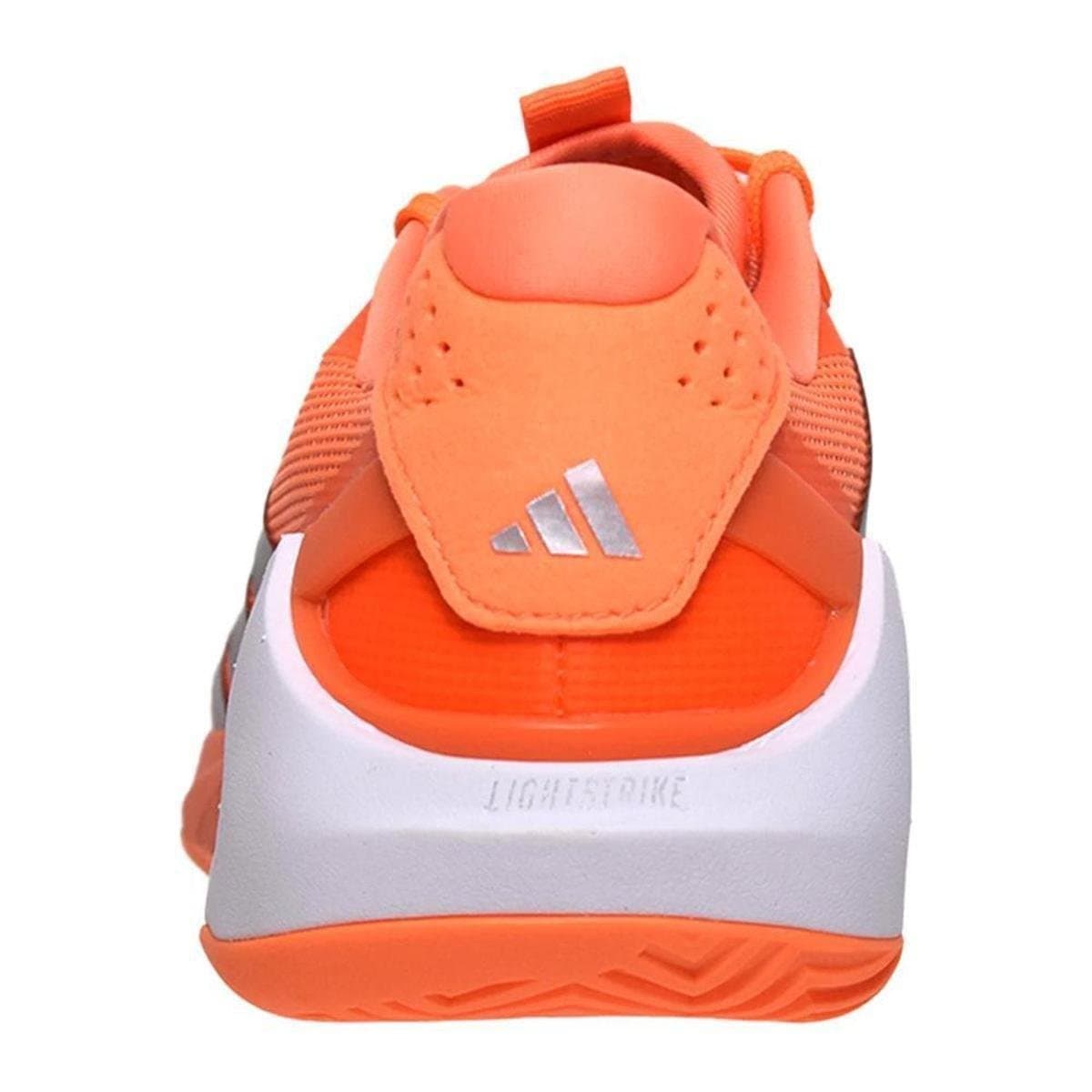 Tênis Adidas Adizero Ubersonic 5 Laranja e Prata Masculino - Laranja - Foto 3