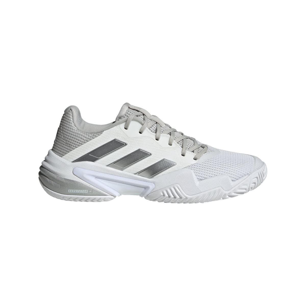 Tênis Adidas Barricade 13 Feminino - Branco - Foto 6