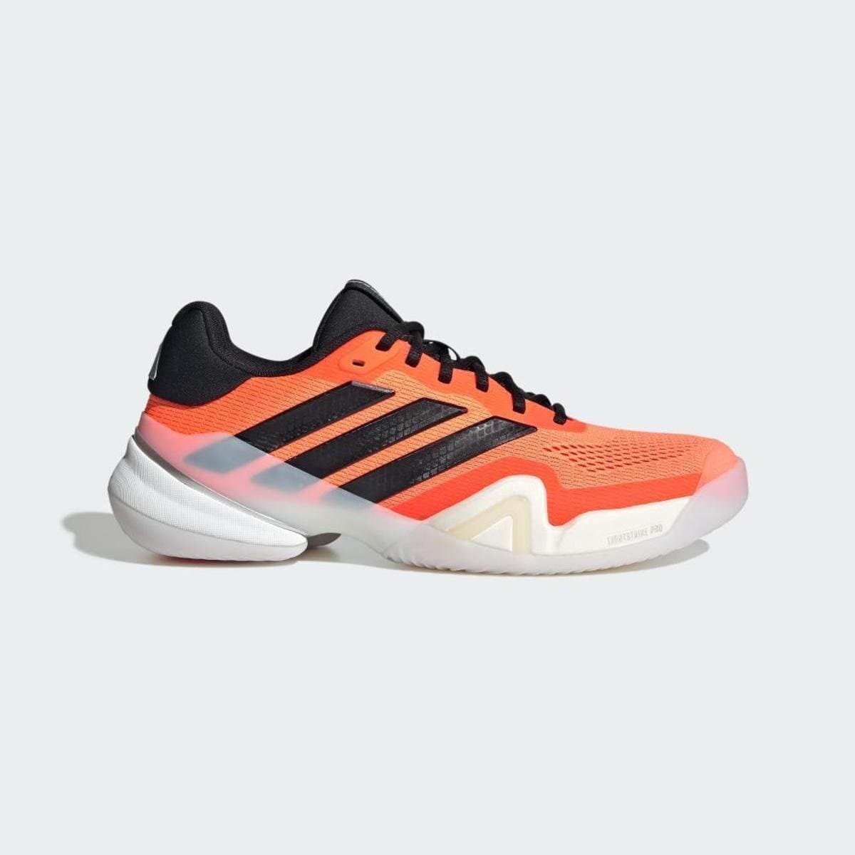 Tênis adidas Barricade 14 Masculino - Laranja+Preto - Foto 2