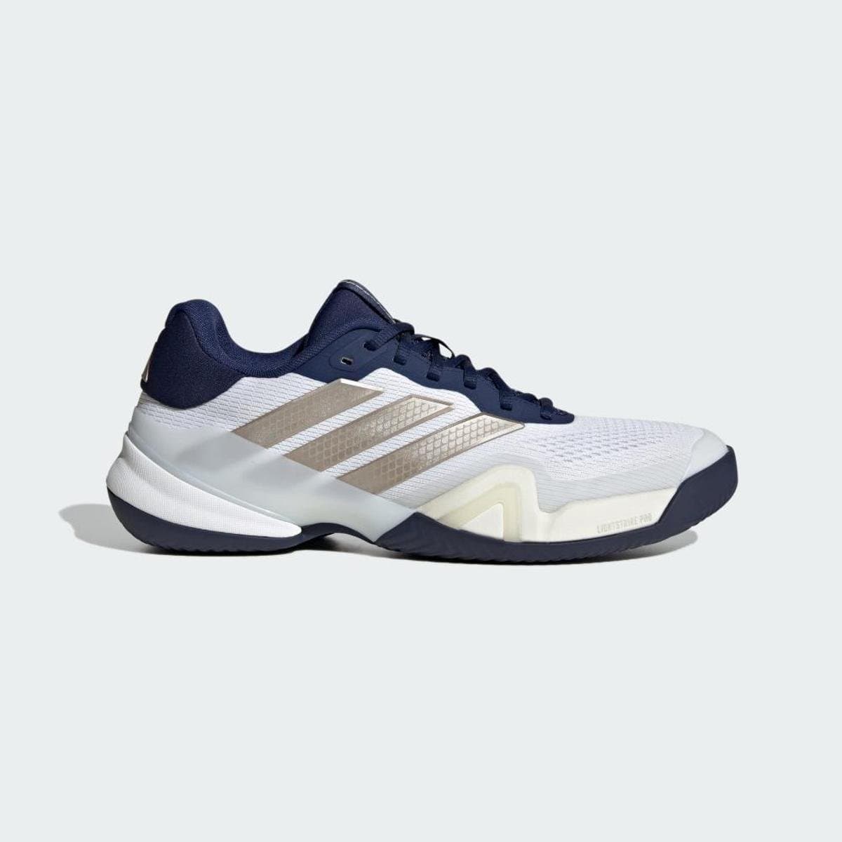 Tênis Adidas Barricade 14 Saibro Masculino - Branco