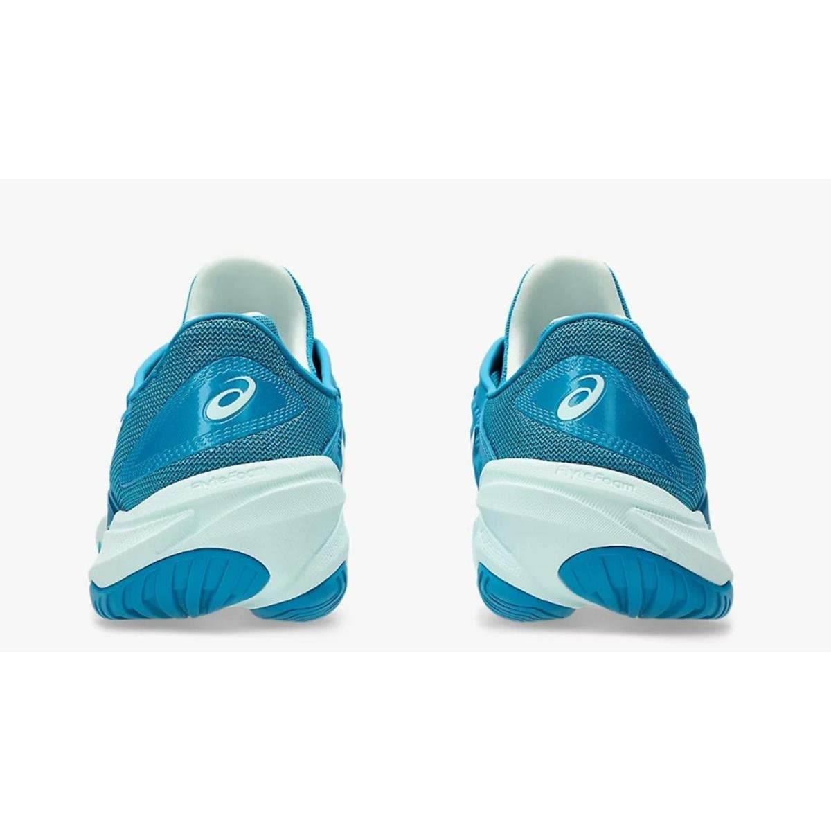 Tênis Asics Court Ff 3 Feminino Azul E Branco - Azul+Branco - Foto 5