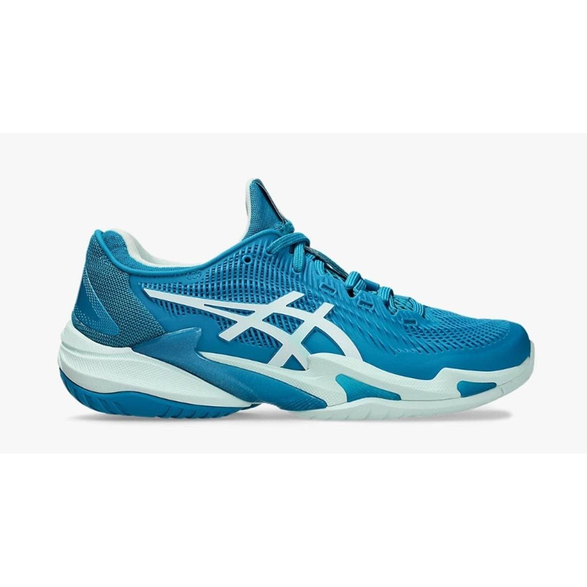 Tênis Asics Court Ff 3 Feminino Azul E Branco - Azul+Branco