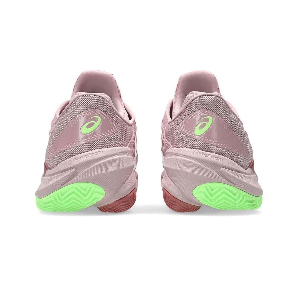 Tênis Asics Court FF 3 Rosa e Branco Feminino - Rosa+Branco - Foto 3