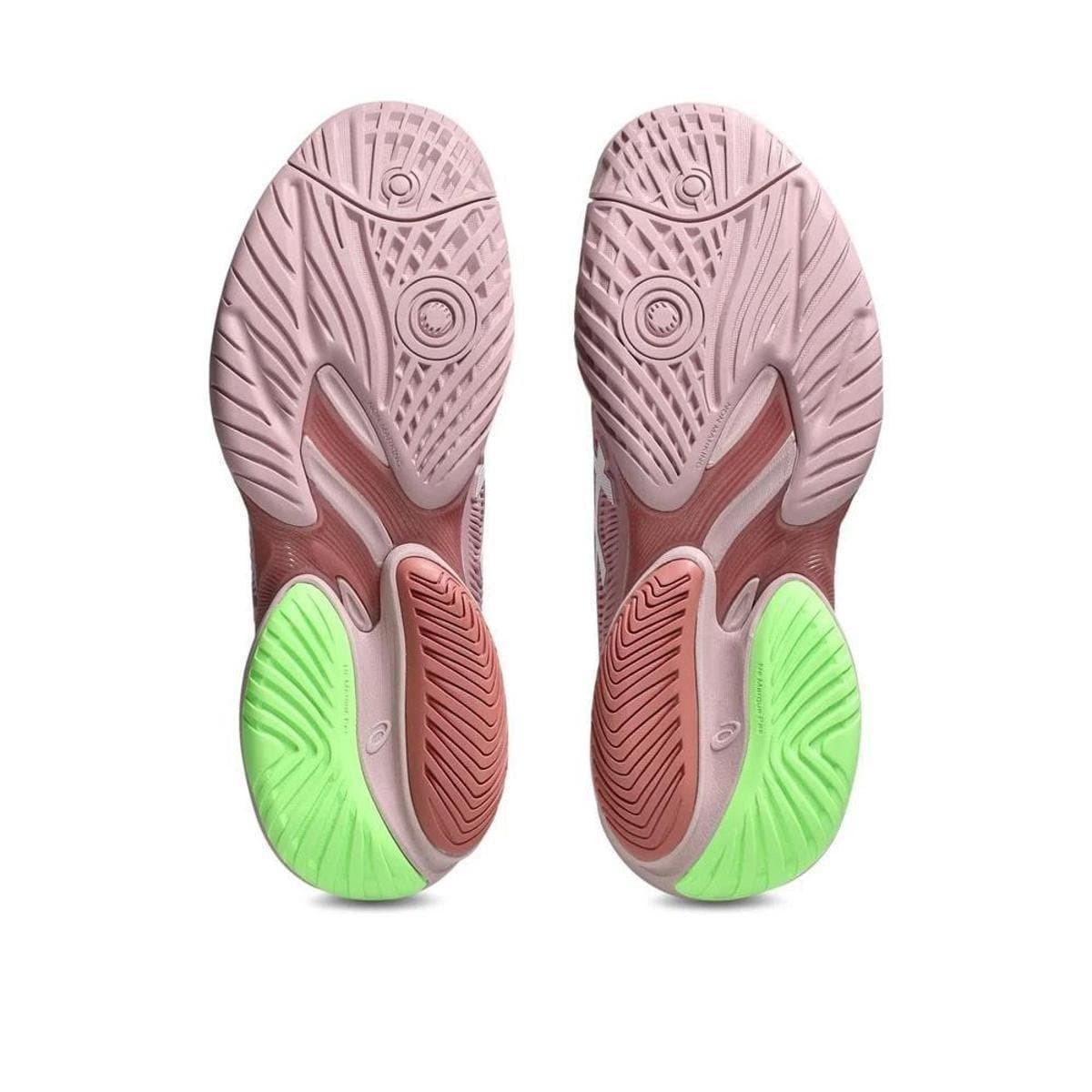 Tênis Asics Court FF 3 Rosa e Branco Feminino - Rosa+Branco - Foto 4