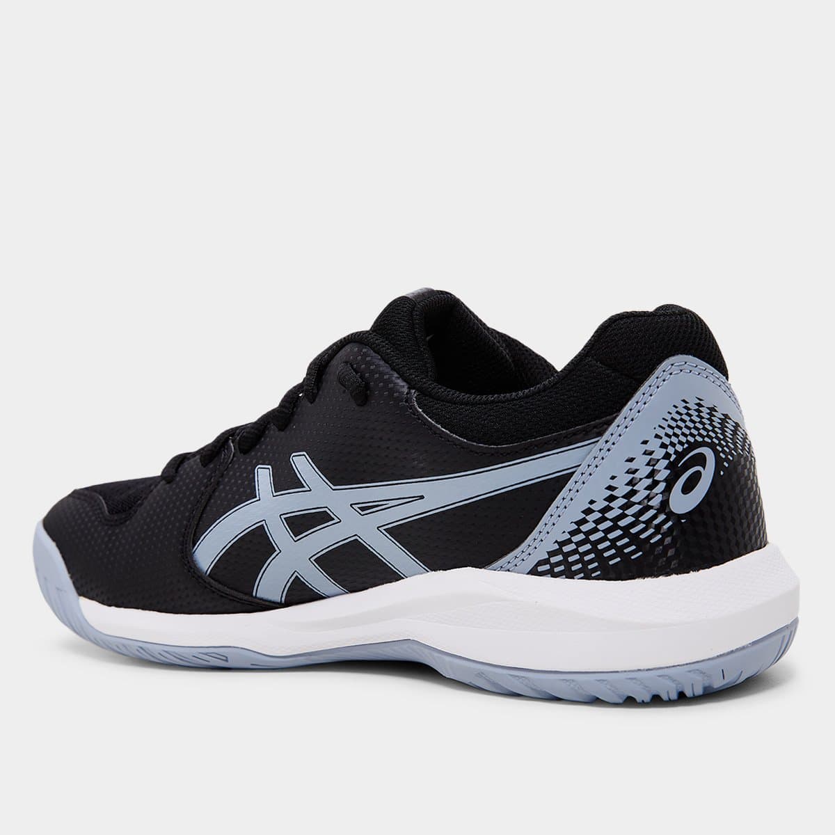 Tênis Asics Gel-Dedicate 8 Masculino - Preto+Azul - Foto 3