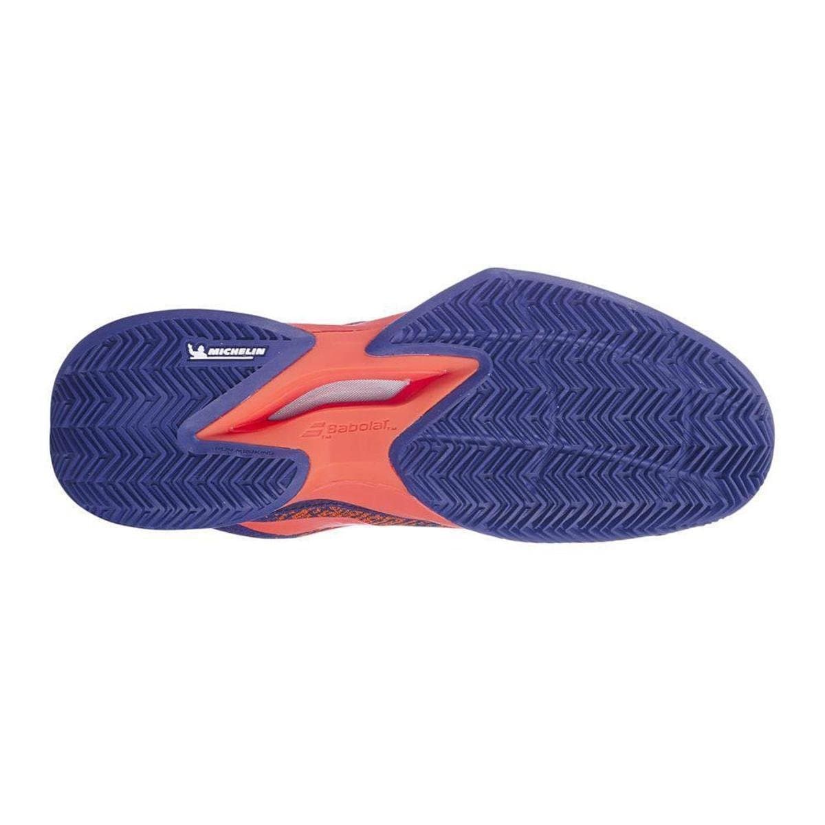 Tenis Babolat Jet Match 3 Clay Court Roxo e Laranja - Roxo - Foto 2