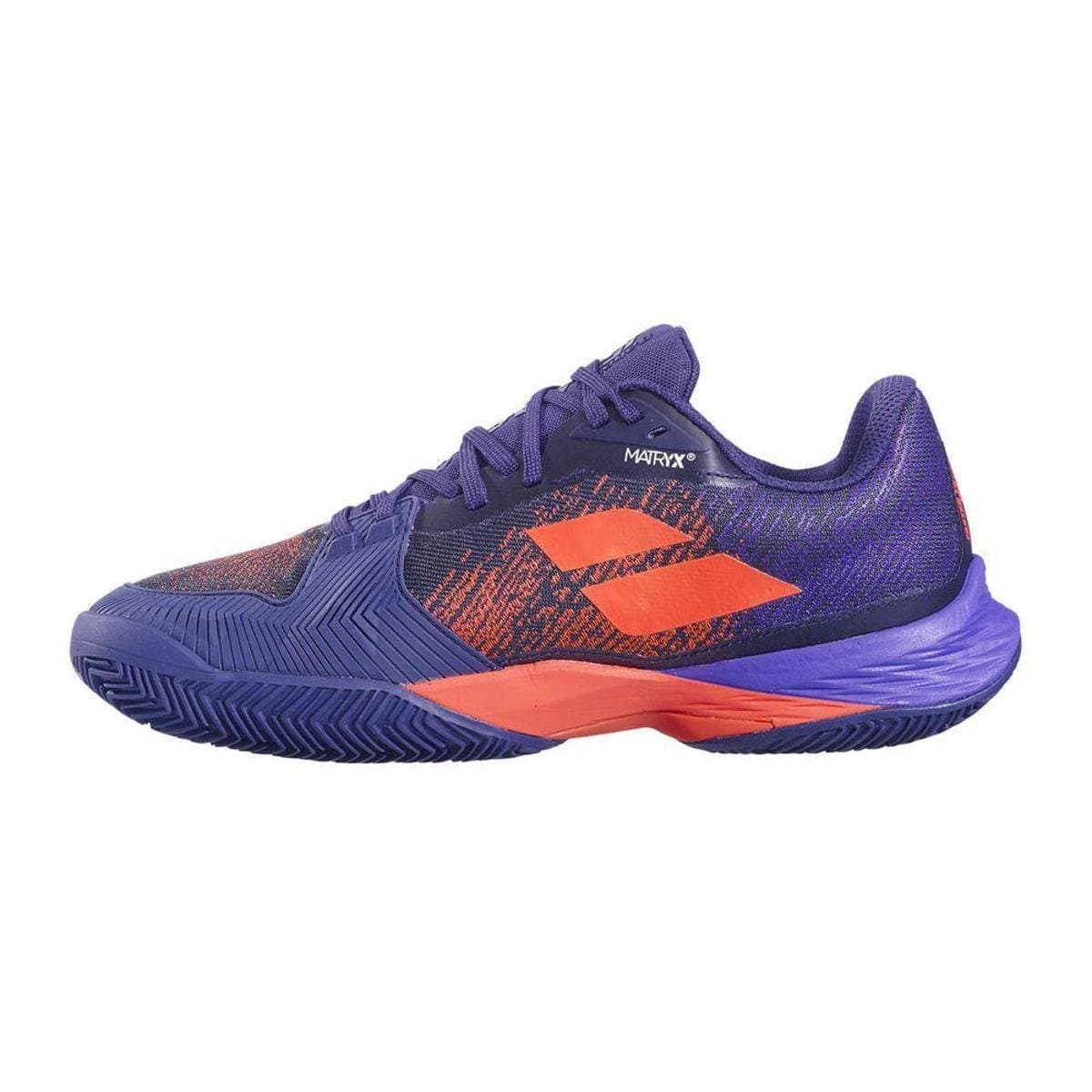 Tenis Babolat Jet Match 3 Clay Court Roxo e Laranja - Roxo - Foto 3