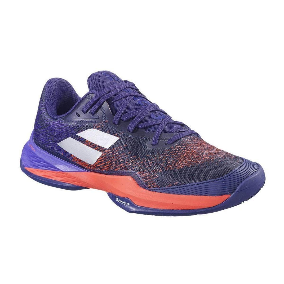 Tenis Babolat Jet Match 3 Clay Court Roxo e Laranja - Roxo - Foto 4
