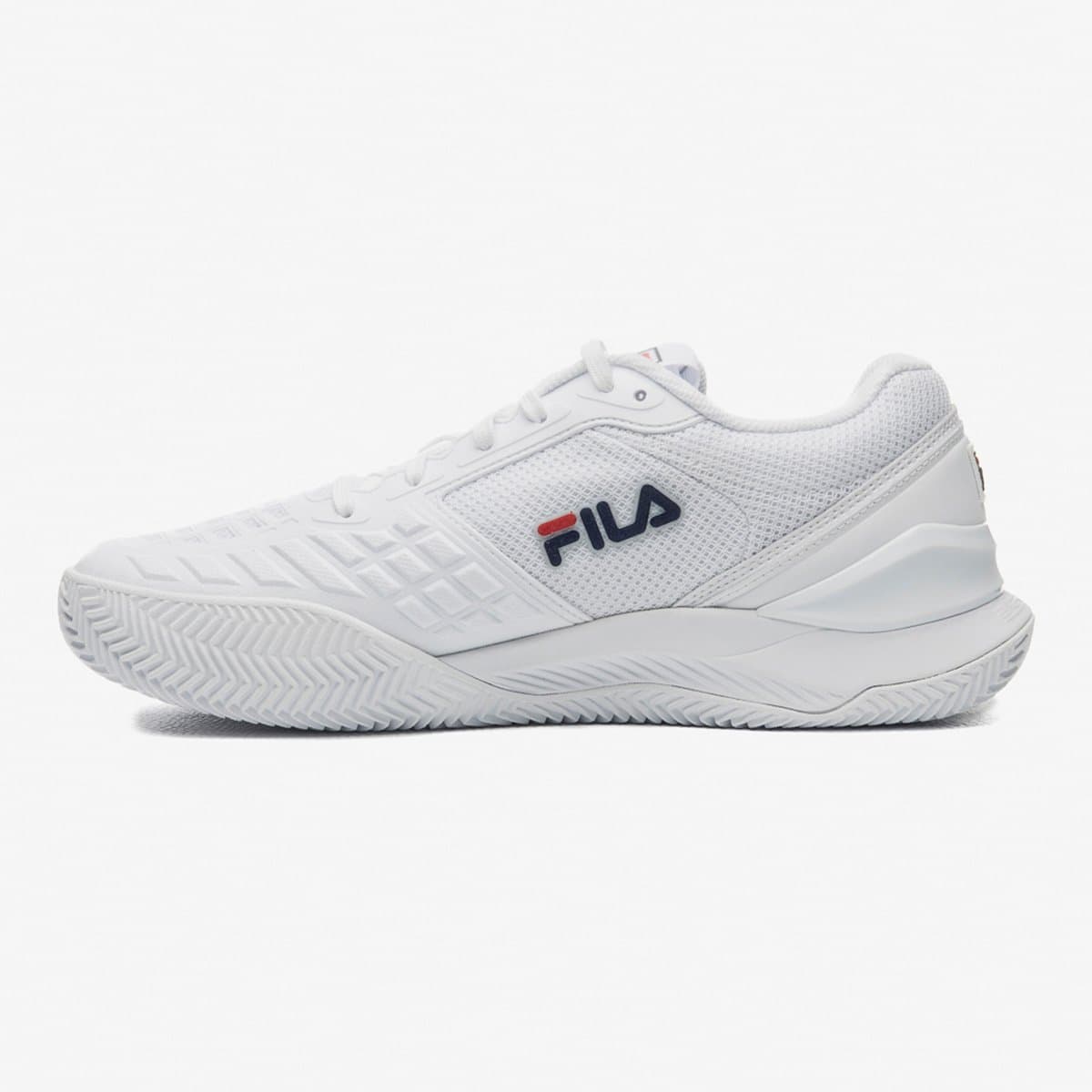 Tênis Fila Axilus 3 CC Masculino - Branco+Azul - Foto 4