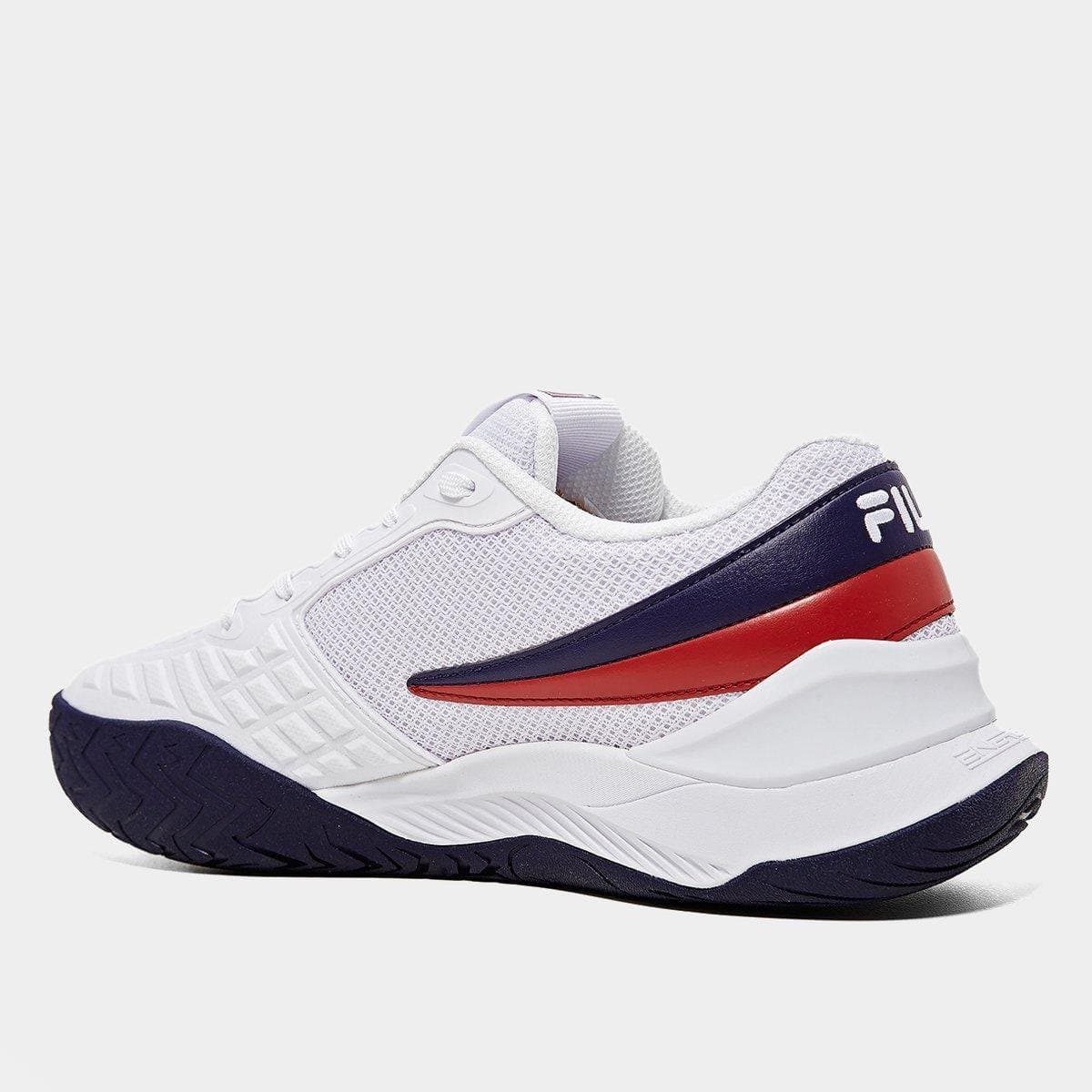 Tênis Fila Axilus Fx Masculino - Branco+Azul - Foto 3