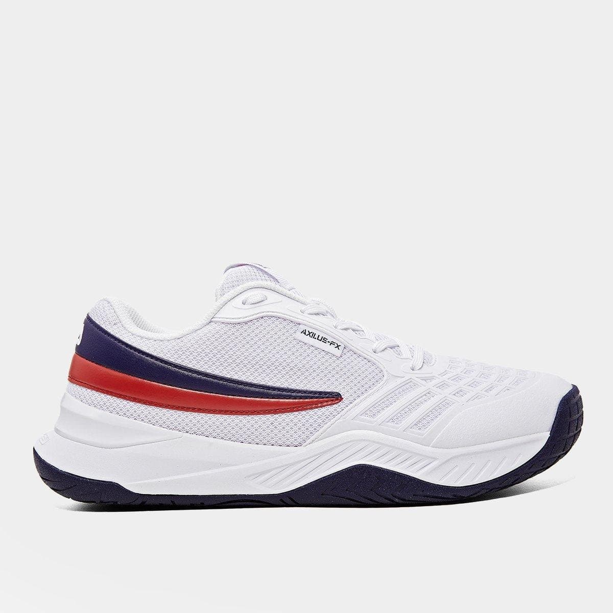 Tênis Fila Axilus Fx Masculino - Branco+Azul