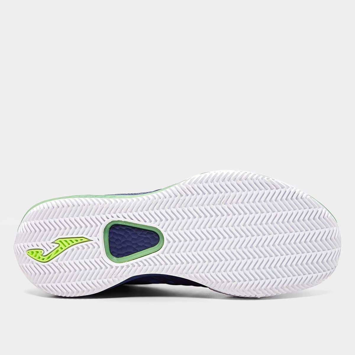 Tênis Joma Point Saibro Masculino - Azul+Verde - Foto 5