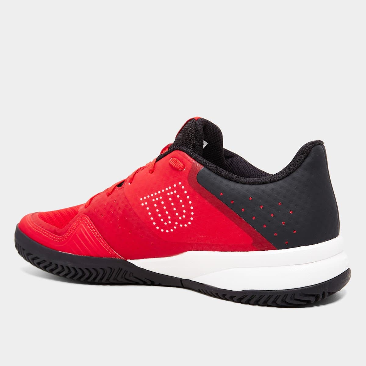Tênis Wilson Kaos Stroke 2.0 Masculino - Vermelho+Preto - Foto 3
