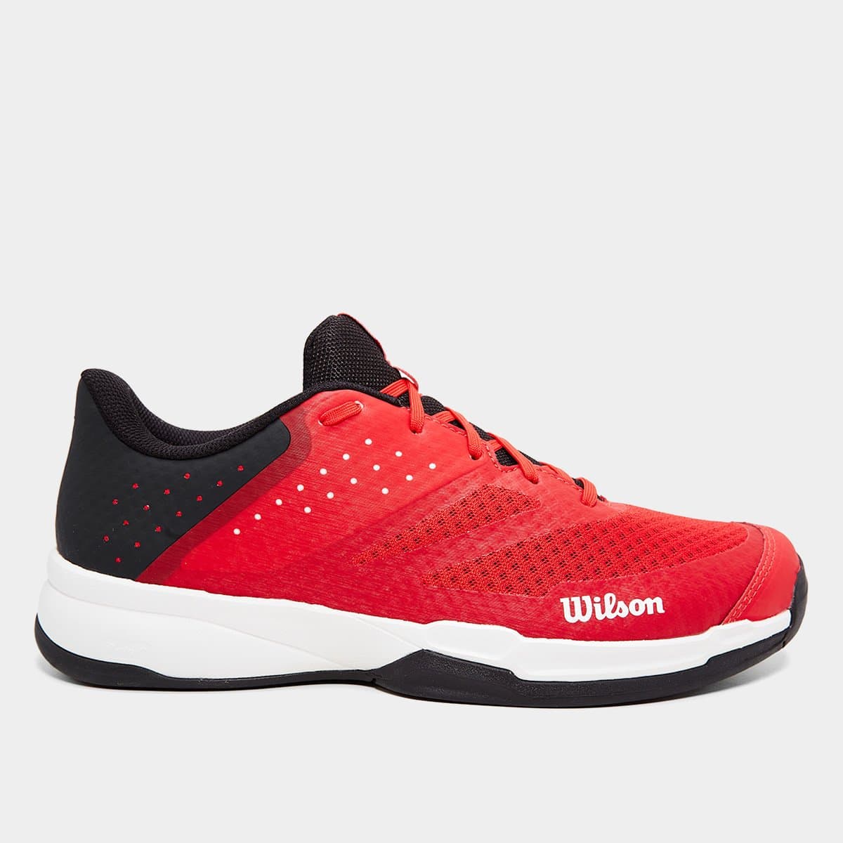 Tênis Wilson Kaos Stroke 2.0 Masculino - Vermelho+Preto