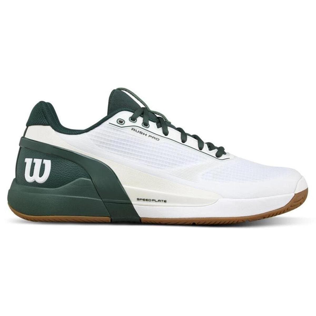 Tênis Wilson Rush Pro 5 Branco e Verde Masculino - Branco