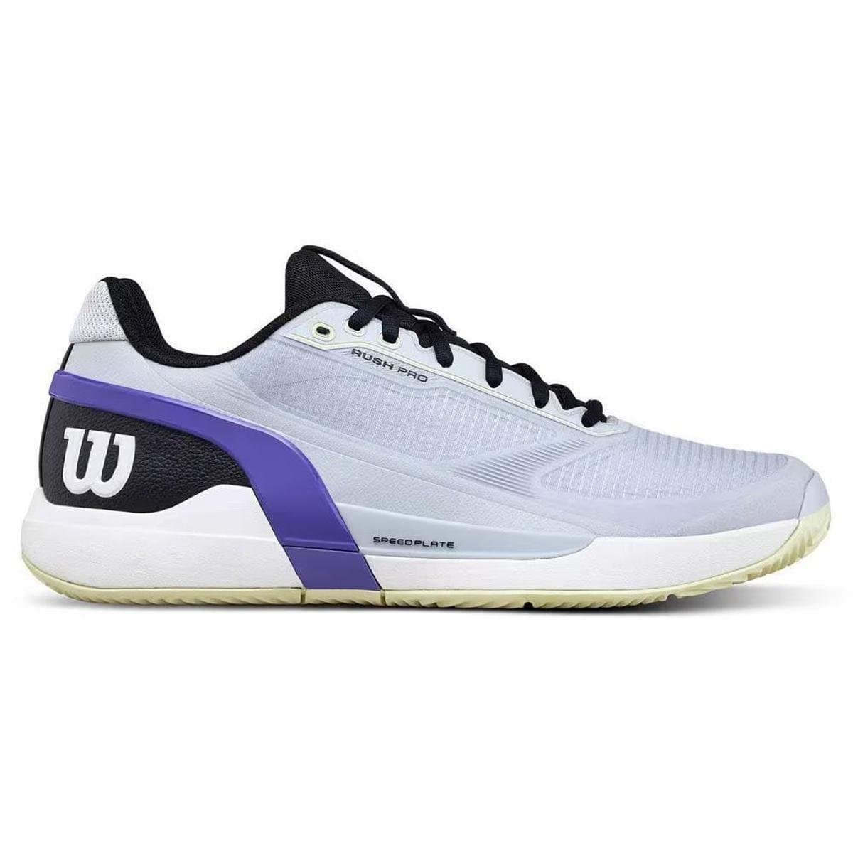 Tênis Wilson Rush Pro 5 Clay Cinza e Preto Masculino - Cinza+Preto