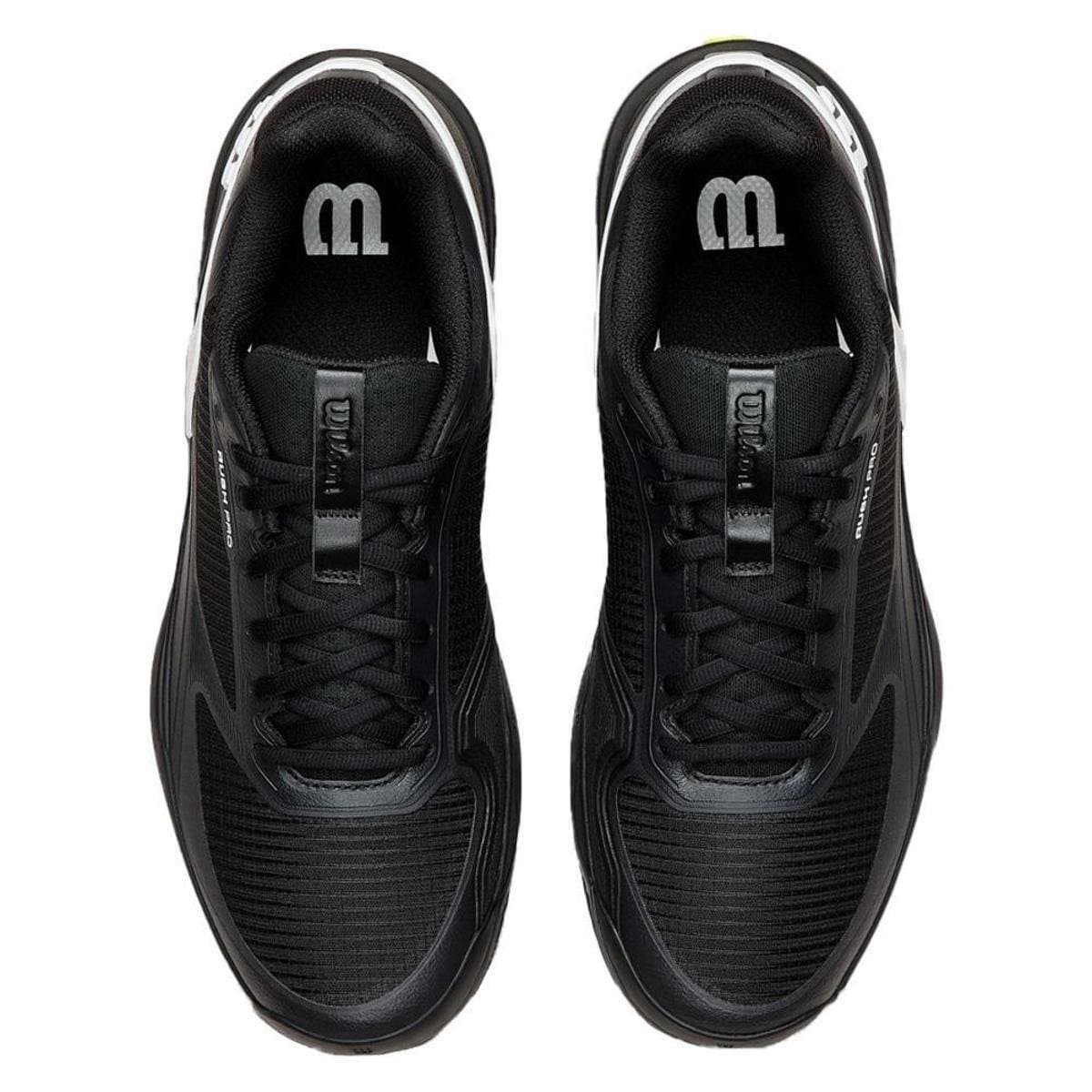 Tênis Wilson Rush Pro 5 Clay Preto e Branco Masculino - Preto+Branco - Foto 2